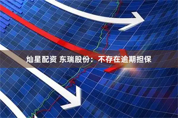 灿星配资 东瑞股份：不存在逾期担保