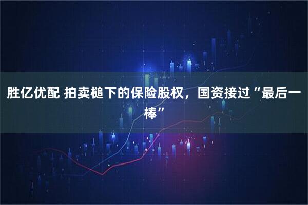 胜亿优配 拍卖槌下的保险股权，国资接过“最后一棒”