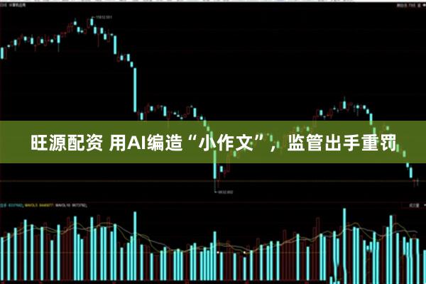 旺源配资 用AI编造“小作文”,监管出手重罚